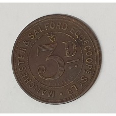 GREAT BRITAIN UK . 3D TOKEN . MANCHESTER and SALFORD